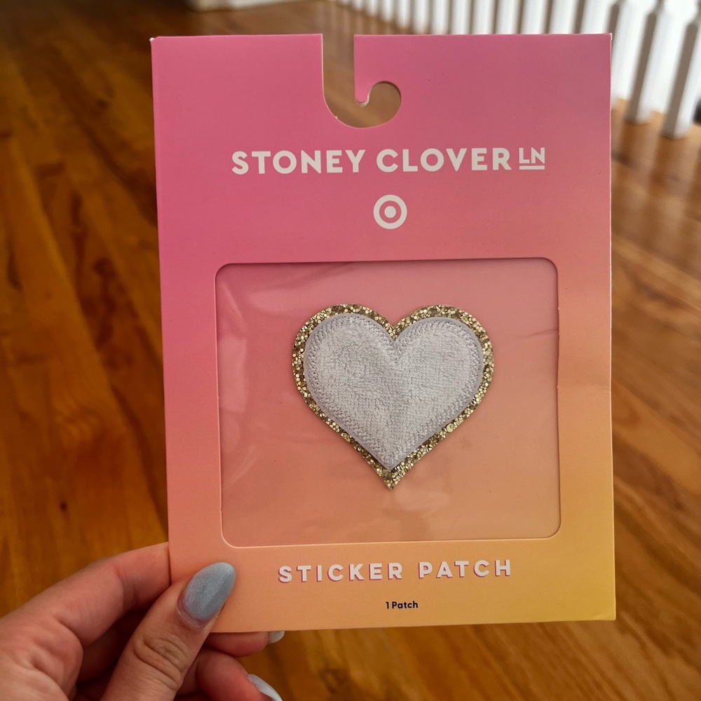 Stoney Clover Lane Target Patch White Heart